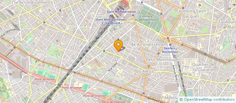 localisation de l'entreprise CHROM  PARIS