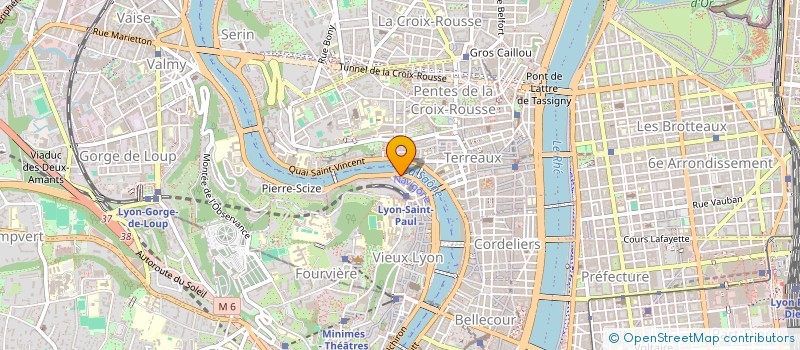 localisation de l'entreprise CHROMA  LYON