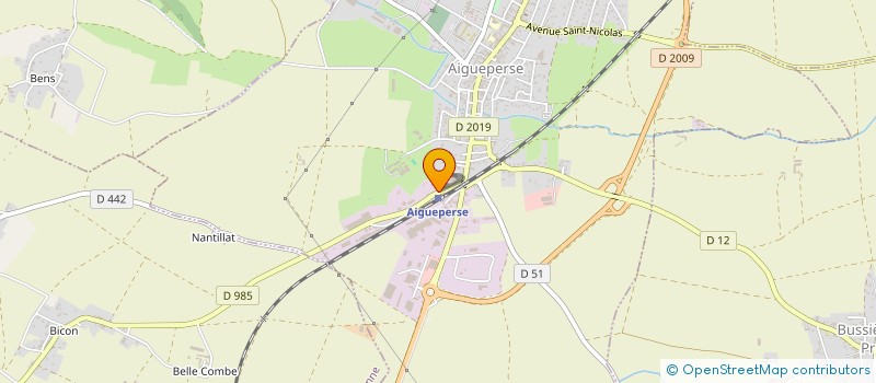 localisation de l'entreprise CHROMA FACADE  AIGUEPERSE