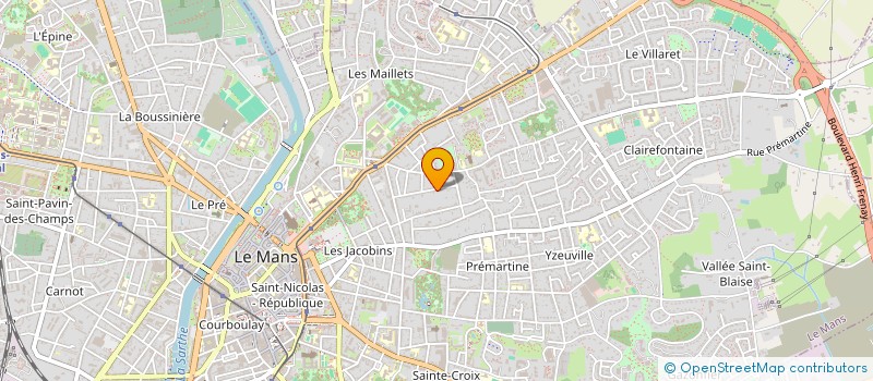 localisation de l'entreprise CHROMA LE FILM DANS TOUS SES ETATS  LE MANS
