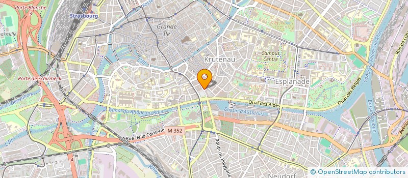 localisation de l'entreprise CHROMA STUDIO à STRASBOURG