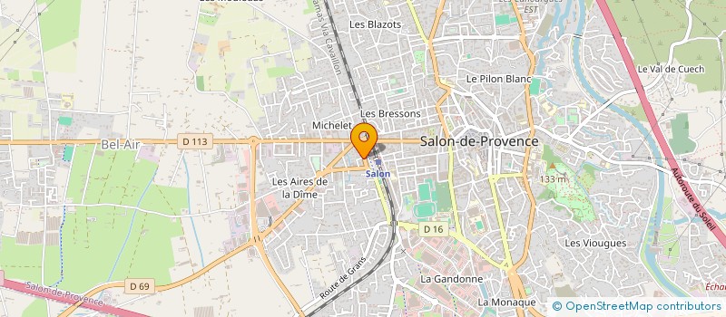 localisation de l'entreprise CHROMATIK à SALON-DE-PROVENCE