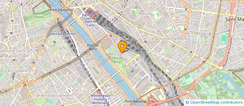 localisation de l'entreprise CHROMATIQUES à PARIS