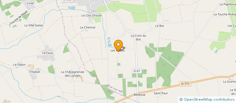 localisation de l'entreprise CHROMATLANTIQUE INDUSTRIEL à SIXT-SUR-AFF