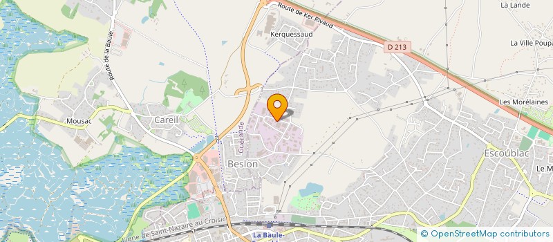 localisation de l'entreprise CHROME NETTOYAGES à LA BAULE-ESCOUBLAC