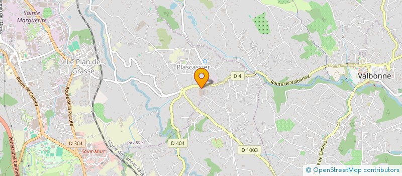 localisation de l'entreprise CHROMES à GRASSE