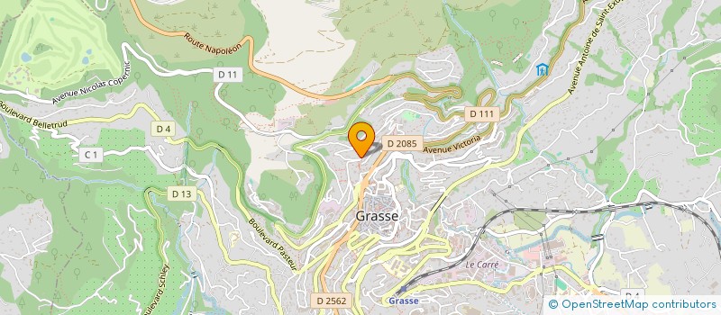 localisation de l'entreprise CHROMOSOME à GRASSE