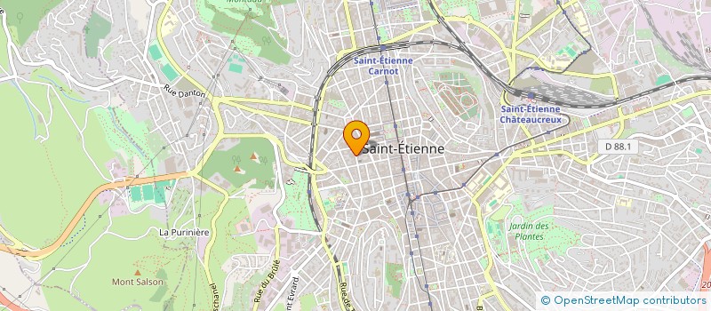 localisation de l'entreprise CHROMOSOME SAINT-ETIENNE à SAINT-ETIENNE