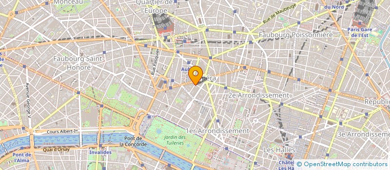 localisation de l'entreprise CHROMOZOUM  PARIS