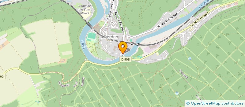 localisation de l'entreprise CHRONIQUES MUSSIPONTAINES  LIVERDUN