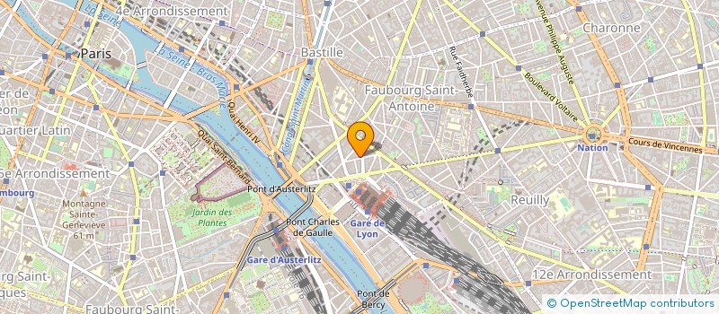 localisation de l'entreprise CHRONO ASSAINISSEMENT à PARIS