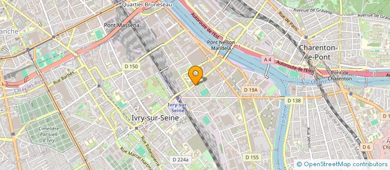 localisation de l'entreprise CHRONO-BAT  IVRY-SUR-SEINE