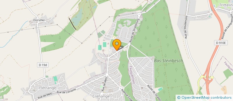 localisation de l'entreprise CHRONO BODY FIT  CREHANGE