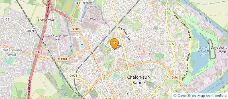 localisation de l'entreprise CHRONO CALL à CHALON-SUR-SAONE