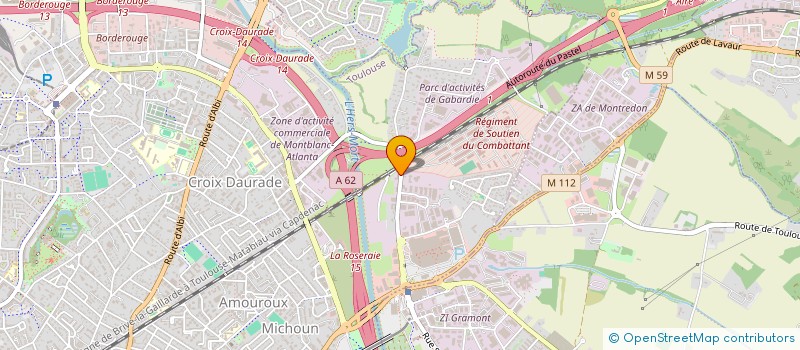 localisation de l'entreprise CHRONO'CARS à TOULOUSE