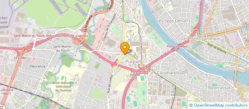 localisation de l'entreprise CHRONO CROQ' à TOULOUSE