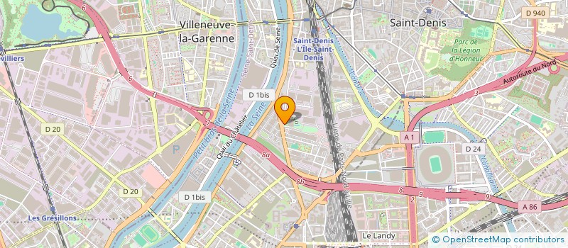 localisation de l'entreprise CHRONO FLEX INTERNATIONAL  SAINT-HERBLAIN