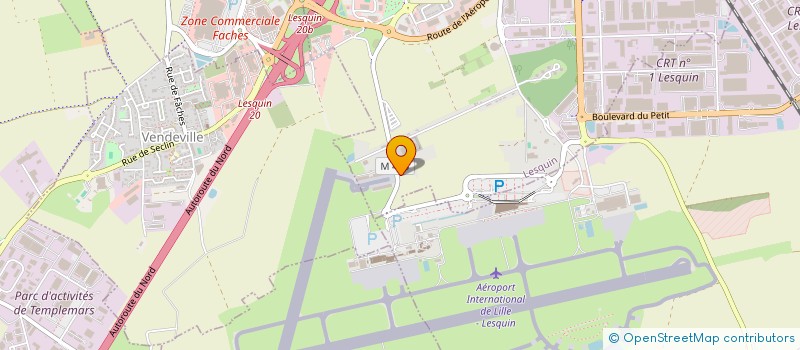 localisation de l'entreprise CHRONO LINE à LESQUIN