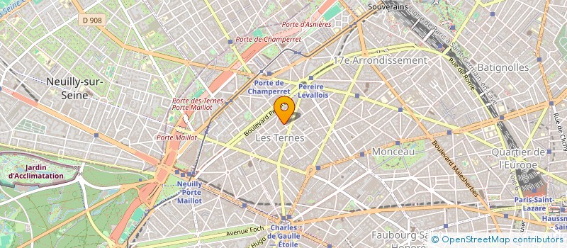 localisation de l'entreprise CHRONO'NAILS  PARIS