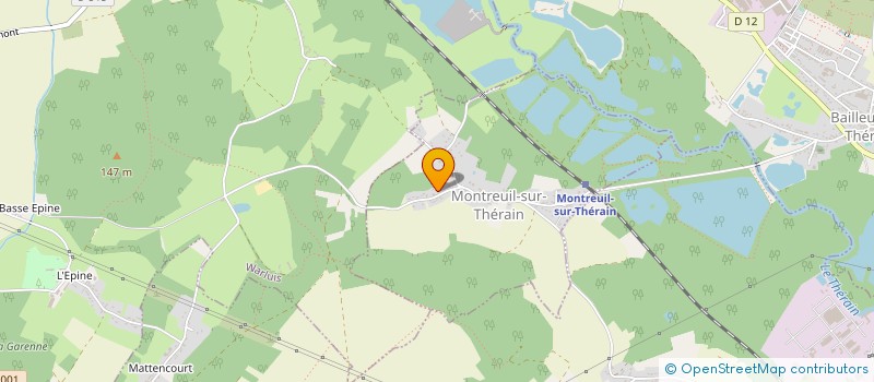 localisation de l'entreprise CHRONO PARTS  BEAUVAIS