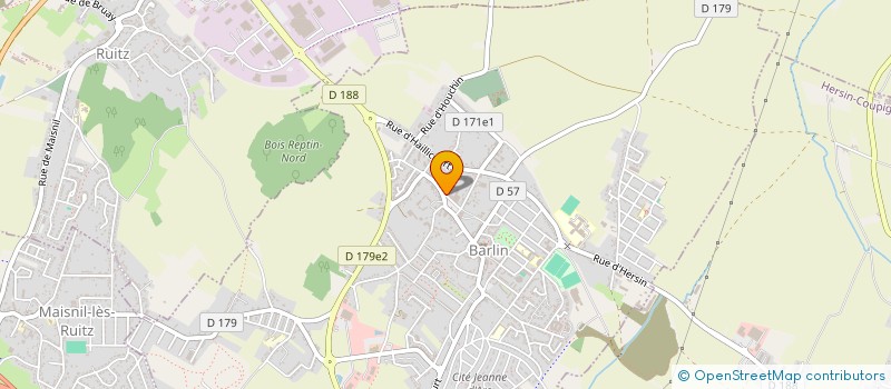 localisation de l'entreprise CHRONO PIZZ à BARLIN