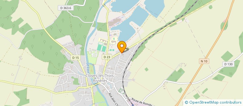 localisation de l'entreprise CHRONO PIZZA à CLOYES-LES-TROIS-RIVIERES