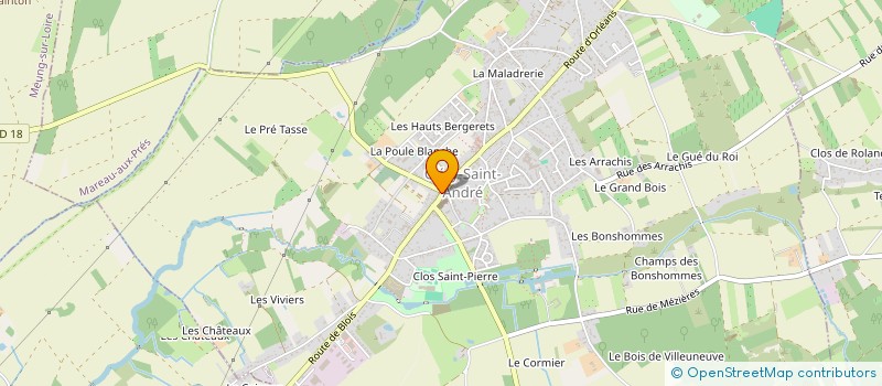 localisation de l'entreprise CHRONO PIZZA  ABSCON