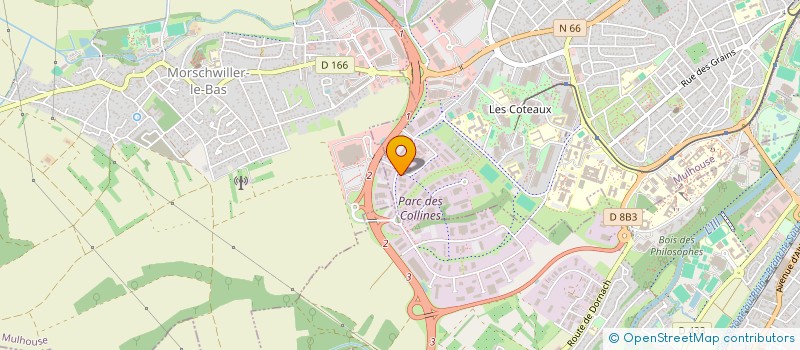 localisation de l'entreprise CHRONO-PORTRAIT à MULHOUSE