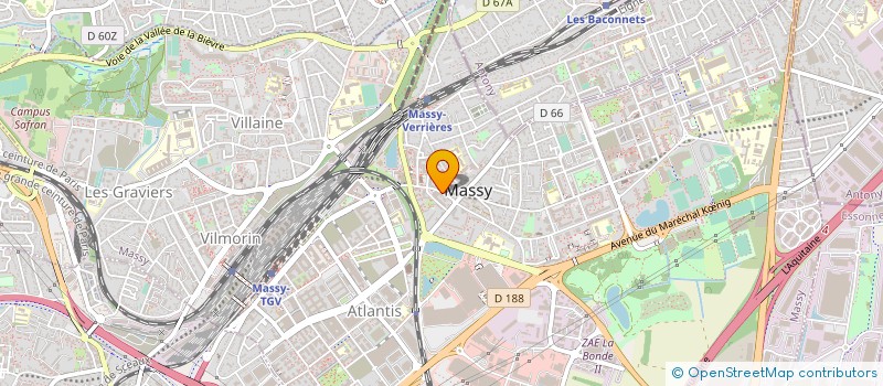 localisation de l'entreprise CHRONO RAPIDO à MASSY