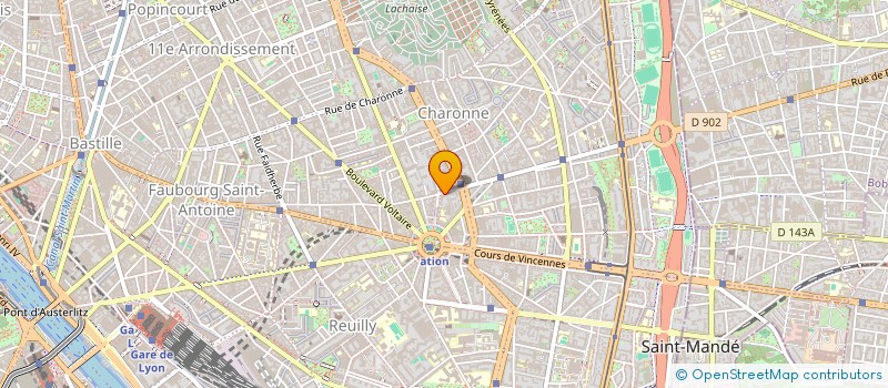 localisation de l'entreprise CHRONO SERVICES  PARIS