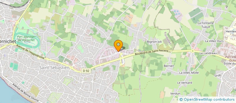 localisation de l'entreprise CHRONO SERVICES  PORNICHET