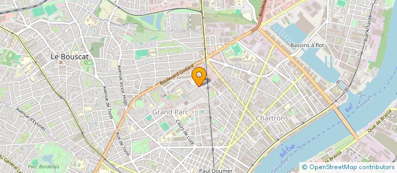 localisation de l'entreprise CHRONO TECH à BORDEAUX