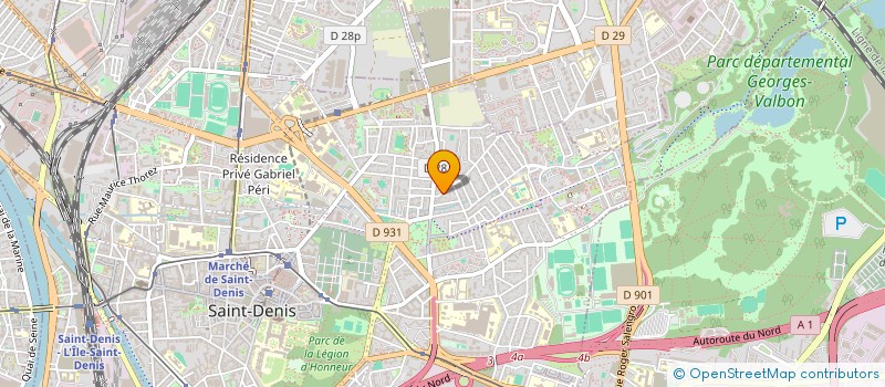 localisation de l'entreprise CHRONO TRANS à SAINT-DENIS