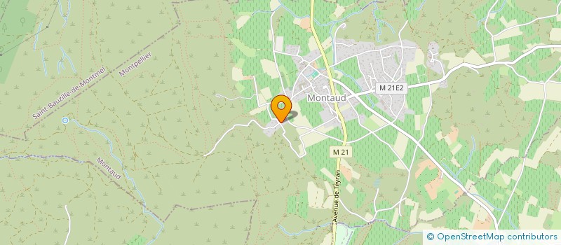 localisation de l'entreprise CHRONOB  MONTAUD