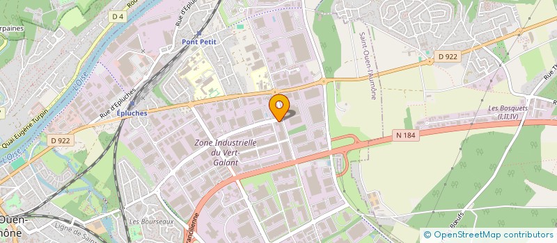 localisation de l'entreprise CHRONODIS à SAINT-OUEN-L'AUMONE
