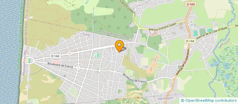 localisation de l'entreprise CHRONOLAME SASU  CUCQ