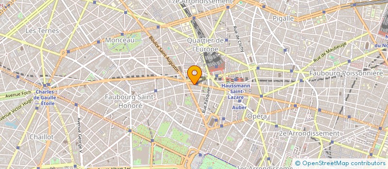 localisation de l'entreprise CHRONOS à PARIS