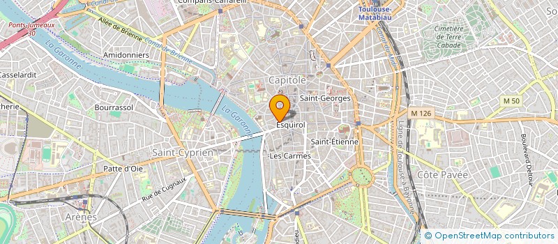 localisation de l'entreprise CHRONOS à TOULOUSE