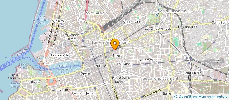 localisation de l'entreprise CHRONOS CAPITAL à MARSEILLE