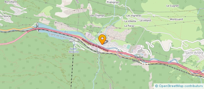 localisation de l'entreprise CHRONOSOME  SAINT-ANDRE