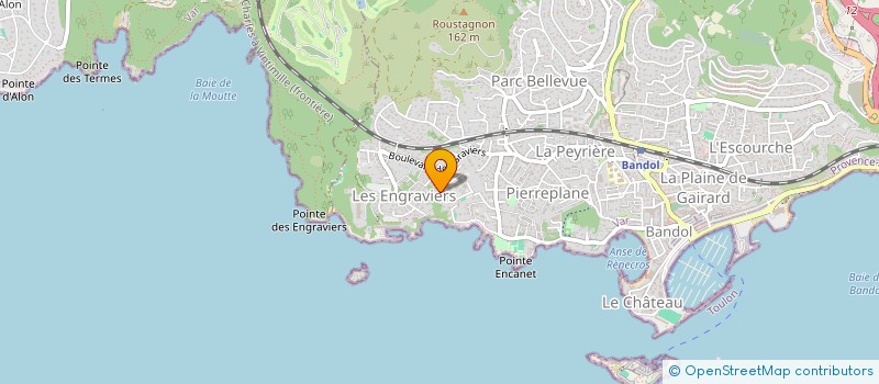 localisation de l'entreprise CHRONOSPORTS  BANDOL