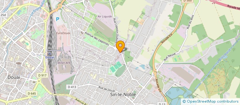 localisation de l'entreprise CHRONOTECH SERVICES  WAZIERS