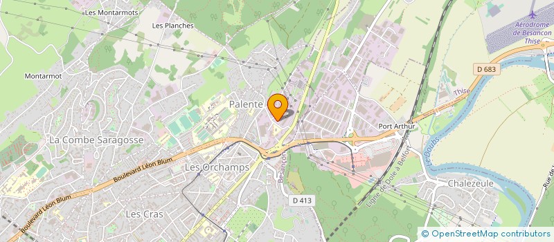 localisation de l'entreprise CHRONOTOOLS à SAINT-PRIEST