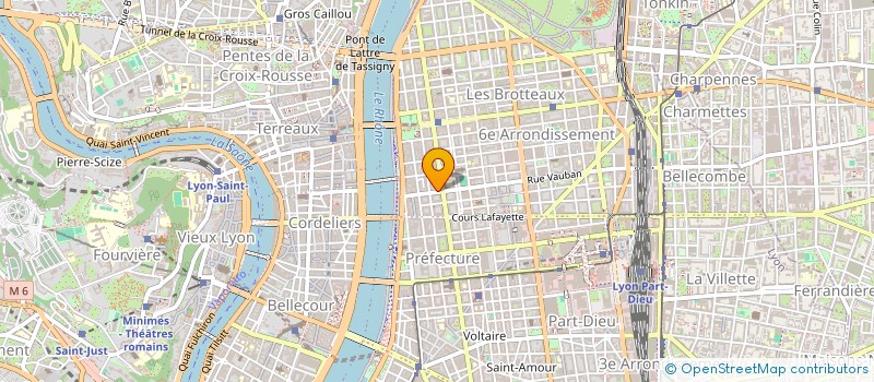 localisation de l'entreprise CHRONYX à LYON