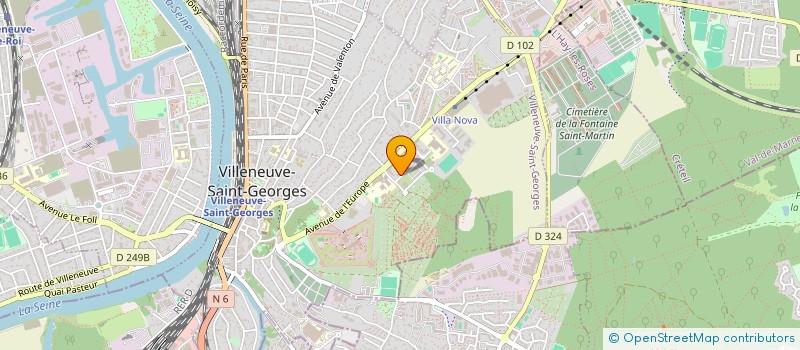 localisation de l'entreprise CHRUNCHY COMPANY à VILLENEUVE-SAINT-GEORGES