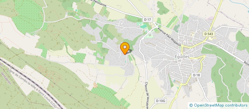 localisation de l'entreprise CHRYDO à SANARY-SUR-MER