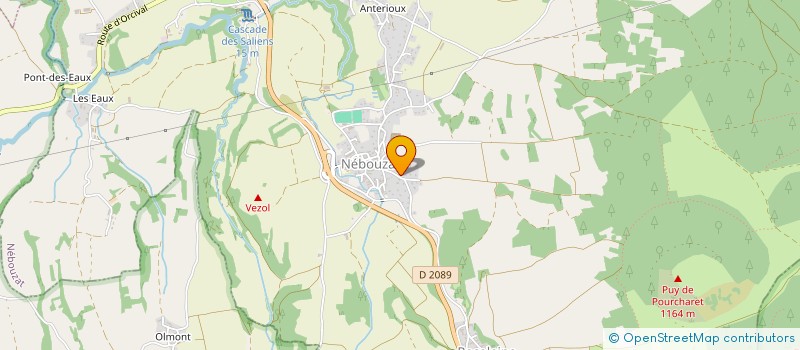 localisation de l'entreprise CHRYS  NEBOUZAT