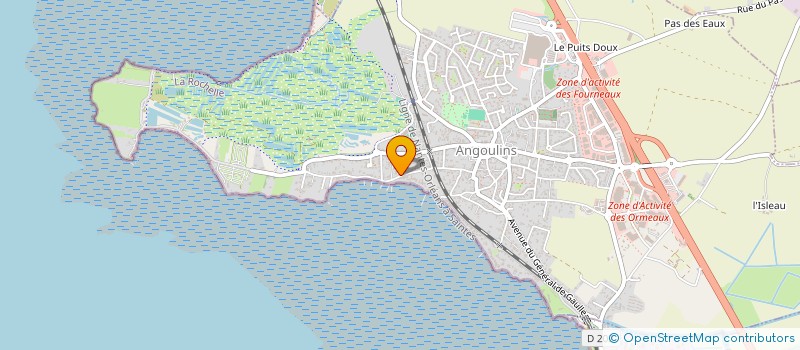 localisation de l'entreprise CHRYS'FAN  ANGOULINS