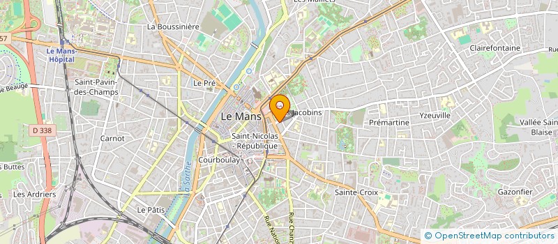 localisation de l'entreprise CHRYS LIGNE à LE MANS