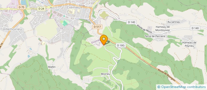 localisation de l'entreprise CHRYS-VAL'B  DIZIMIEU